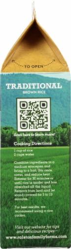 Ralston Family Farms® Traditional Brown Rice Perspective: left