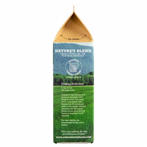 Ralston Family Farms™ Nature's Blend Rice Perspective: left