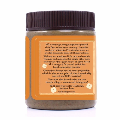 Wellnut Farms Original Walnut Butter Perspective: left