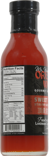 Oriental Wok Sweet and Sour Sauce Perspective: left