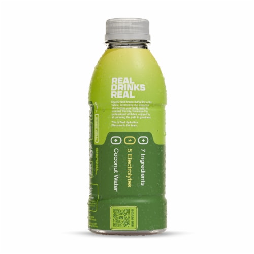 Coco5 Limon Coconut Bottled Water Perspective: left