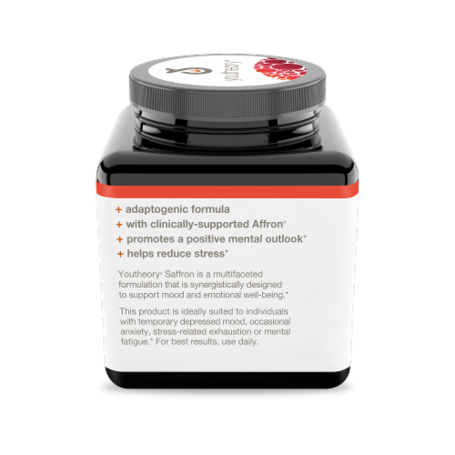 Youtheory Saffron Capsules Perspective: left