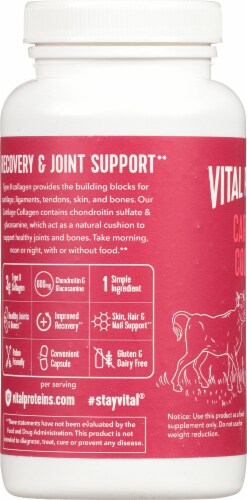 Vital Proteins Cartilage Collagen Capsules Perspective: left