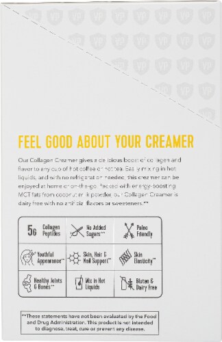 Vital Proteins Vanilla Collagen Creamer Perspective: left