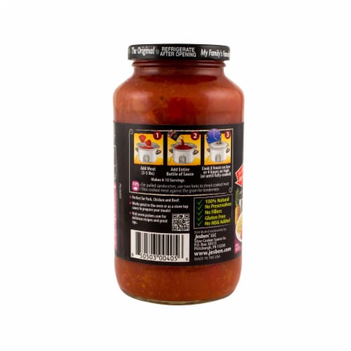 Jesben Slow Cooker Hawaiian Sweet & Sour Sauce Perspective: left