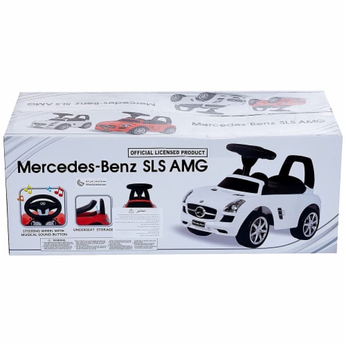 White mercedes baby sales car