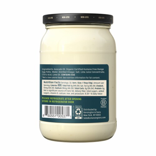 Sir Kensington's Avocado Oil Mayo Perspective: left