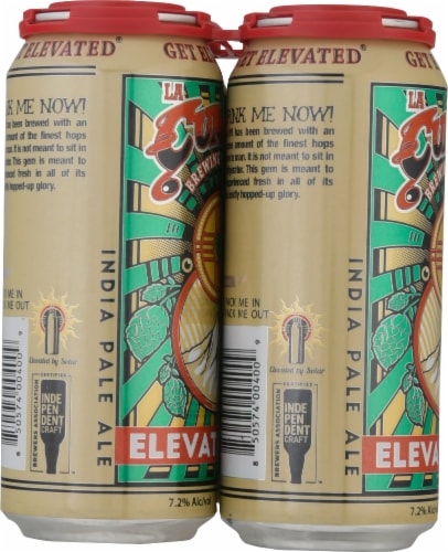 La Cumbre Brewing Elevated IPA Perspective: left