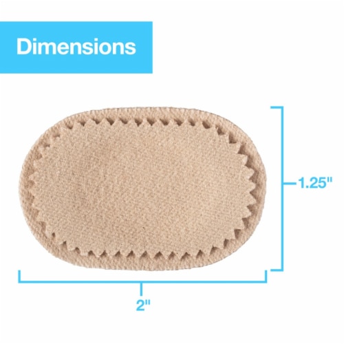 ZenToes 24 CT Bunion Cushions Waterproof and Odor Resistant Toe and Foot Protector Pads Perspective: left