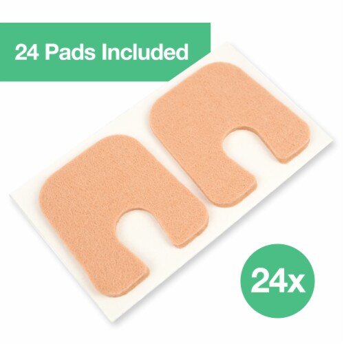 ZenToes U-Shaped Felt Callus Pads - Protect Calluses from Rubbing