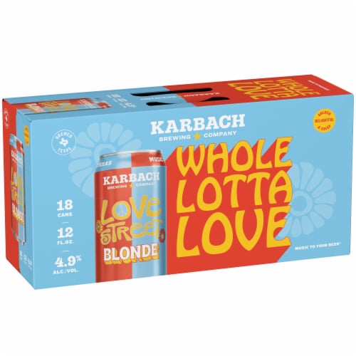 Karbach Love Street Craft Beer Perspective: left