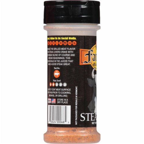 Fat Boy™ Steak Rub Perspective: left