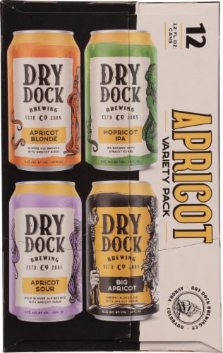 Dry Dock Brewing Aprcat Variety Pack Perspective: left