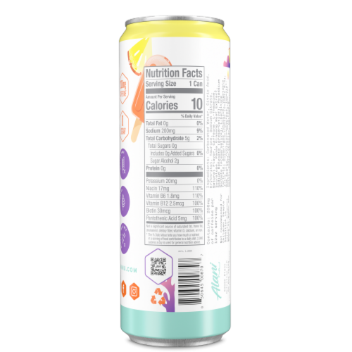 Alani NU Tropsicle Energy Drink Perspective: left