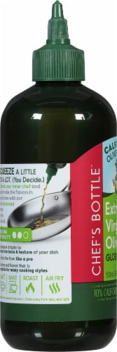 California Olive Ranch® Chef's Bottle™ Global Blend Medium Extra Virgin Olive Oil Perspective: left