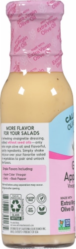 California Olive Ranch® Garlic Apple Cider Vinaigrette Dressing Perspective: left