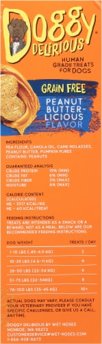 Doggy delirious grain free peanut butter bones cheap