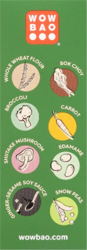 Wow Bao Whole Wheat Vegetable Frozen Meal Perspective: left