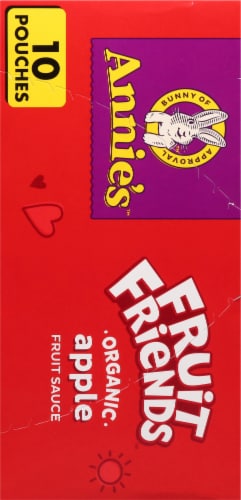 Annie's™ Fruit Friends™ Organic Apple Fruit Sauce Multipack Perspective: left