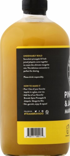 Bravado Spice Co. Pineapple Jalapeno Margarita Mix Perspective: left
