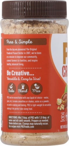 PB2® Crunchy Powdered Peanut Butter Perspective: left