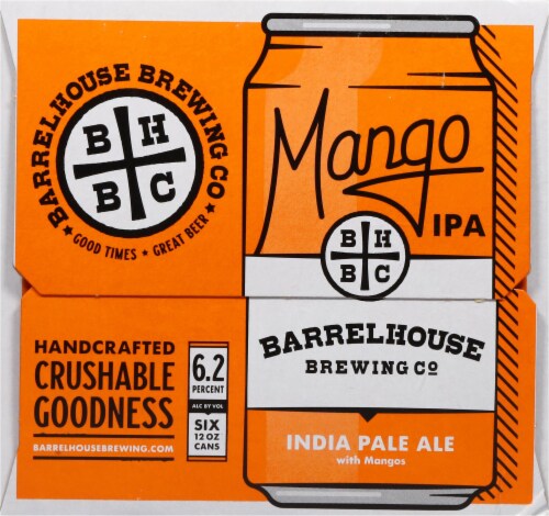 BarrelHouse Brewing Co Mango IPA Perspective: left