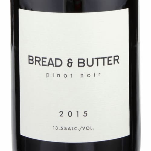 Bread & Butter Pinot Noir California Red Wine Perspective: left