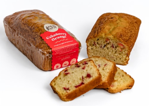 Bakehouse Cranberry Orange Bread Perspective: left