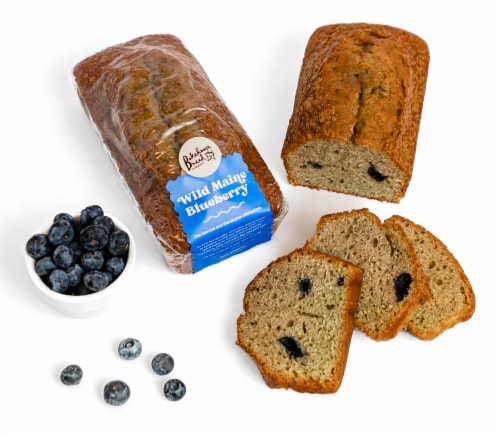 Bakehouse Wild Maine Blueberry Bread Perspective: left