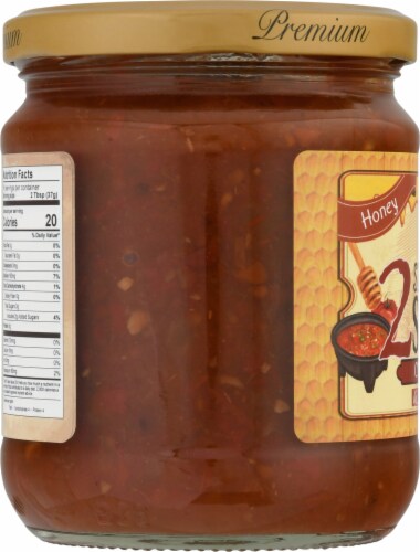 2 Sisters Salsa Honey Salsa Perspective: left