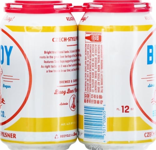 Buoy Czech Style Pilsner Perspective: left