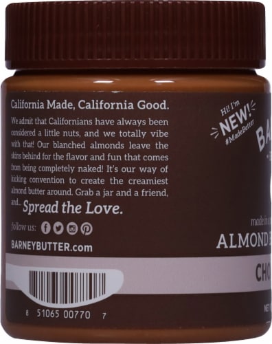Barney Butter® Chocolate Almond Butter Blend Perspective: left
