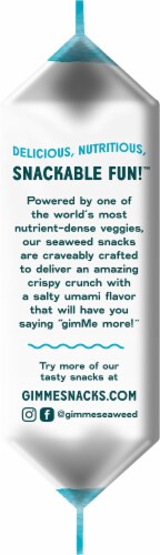 Gimme Organic Roasted Seaweed And Sea Salt Perspective: left