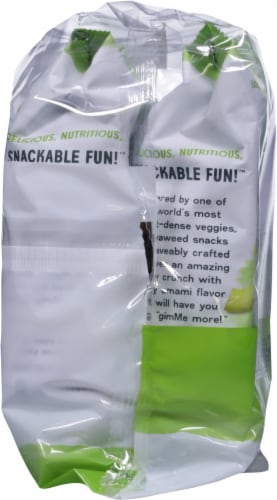 Gimme® Organic Sea Salt & Avocado Oil Premium Roasted Seaweed Perspective: left