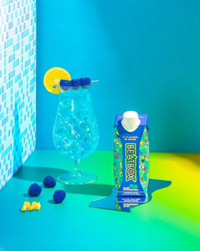 BeatBox Blue Razzberry Party Punch Perspective: left