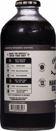 Chameleon Organic Espresso Cold Brew Coffee Concentrate Perspective: left