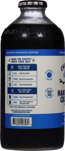 Chameleon® Organic Cold Brew Concentrate Vanilla Coffee Perspective: left