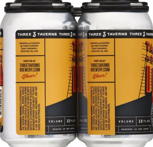 Three Taverns Craft Beer Tango On Ponce IPA Perspective: left