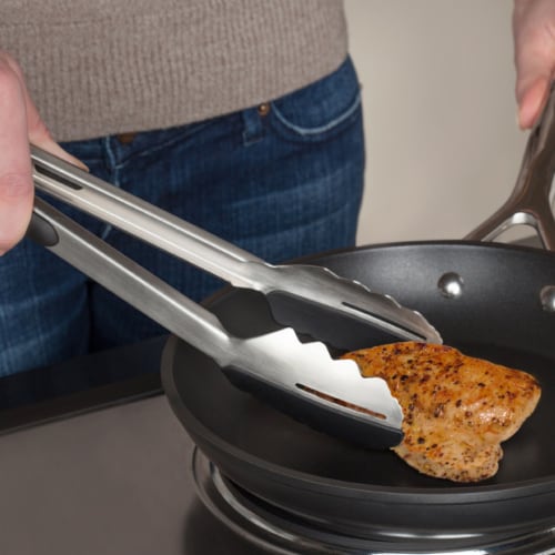 Ergo Chef 12" Silicone Kitchen DUO Tongs Perspective: left