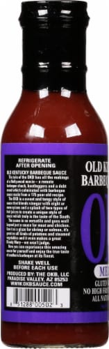 The OKB Medium Kentucky Barbeque Sauce Perspective: left