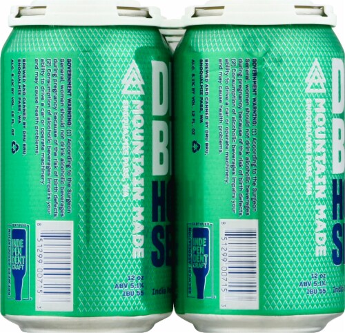 Dru Bru Hop Session IPA Beer Perspective: left