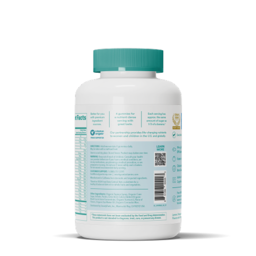 Smarty Pants® Prenatal Formula Complete Multifunction Gummies Perspective: left