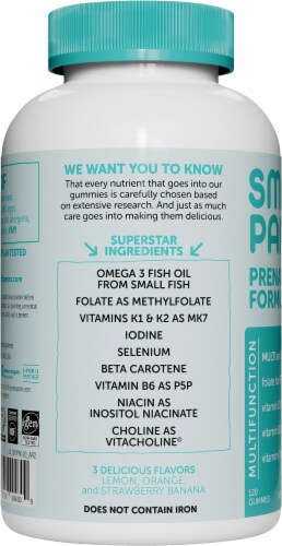 Smarty Pants Prenatal Multi Vitamin Gummies Perspective: left