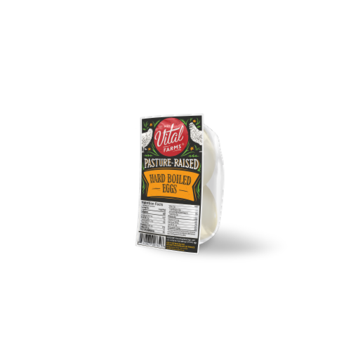 Vital Farms® Pasture-Raised Hard Boiled Eggs Perspective: left