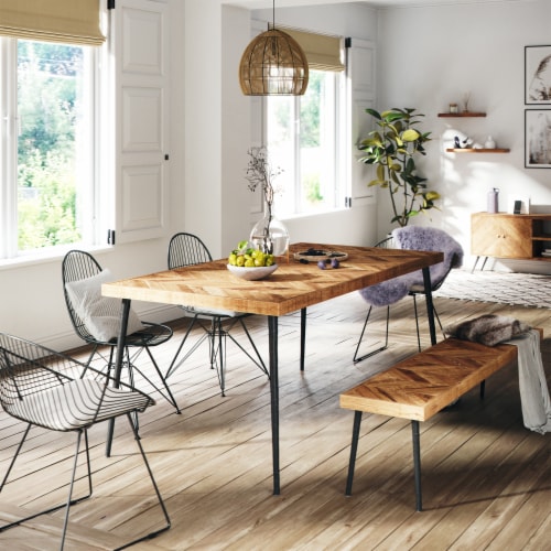 Mango wood bistro table cheap