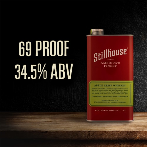 Stillhouse Apple Crisp Tennessee Whiskey Can Perspective: left