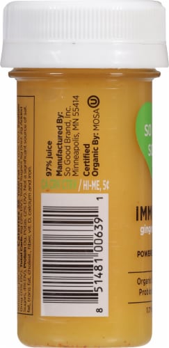 So Good So You™ Immunity Ginger Probiotic Wellness Shot Perspective: left