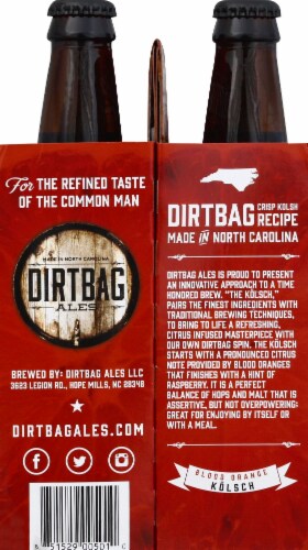 Dirtbag Ales Blood Orange Kolsch Perspective: left