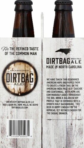 Dirtbag Ales The IPA India Pale Ale Perspective: left