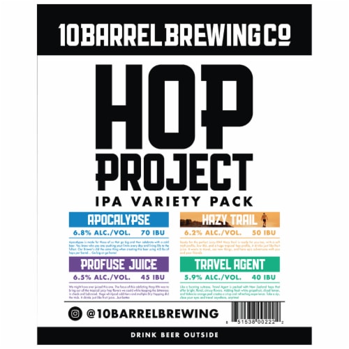 10 Barrel Brewing Co. Beer Box Perspective: left